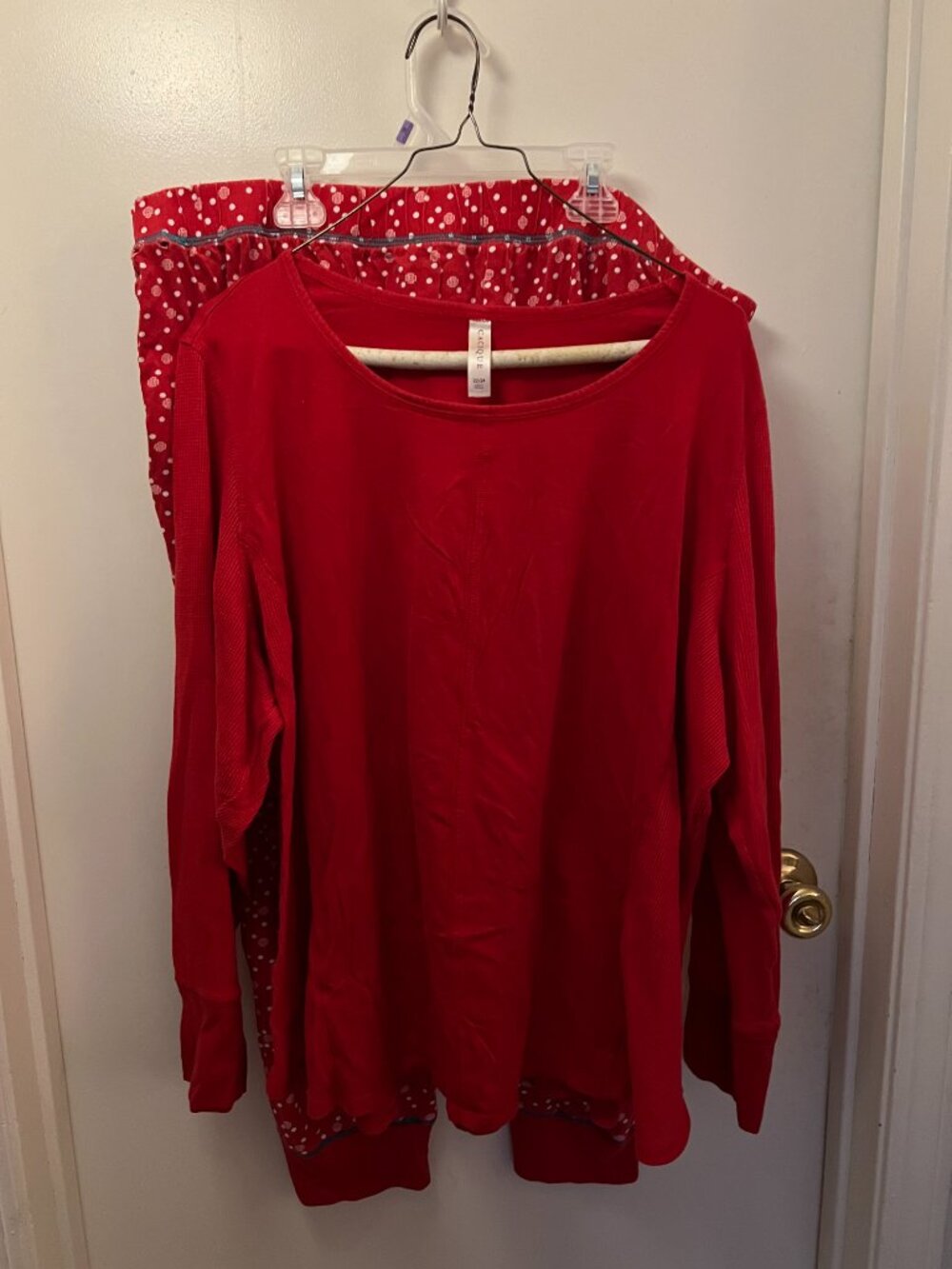 Lane Bryant Cacique Red PJs W 22-24